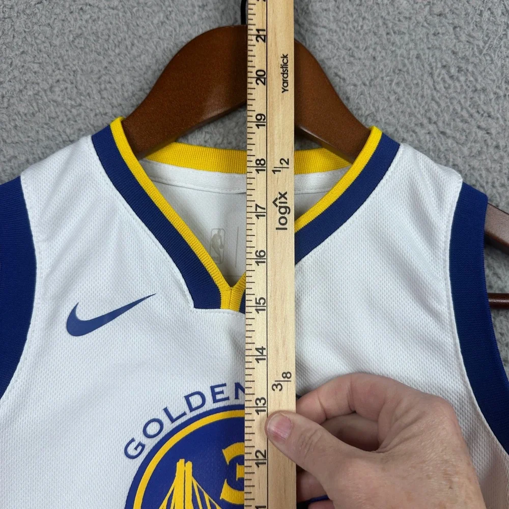 Stephen Curry Golden State Warriors Nike Jersey Boys Large White‎ NBA #30